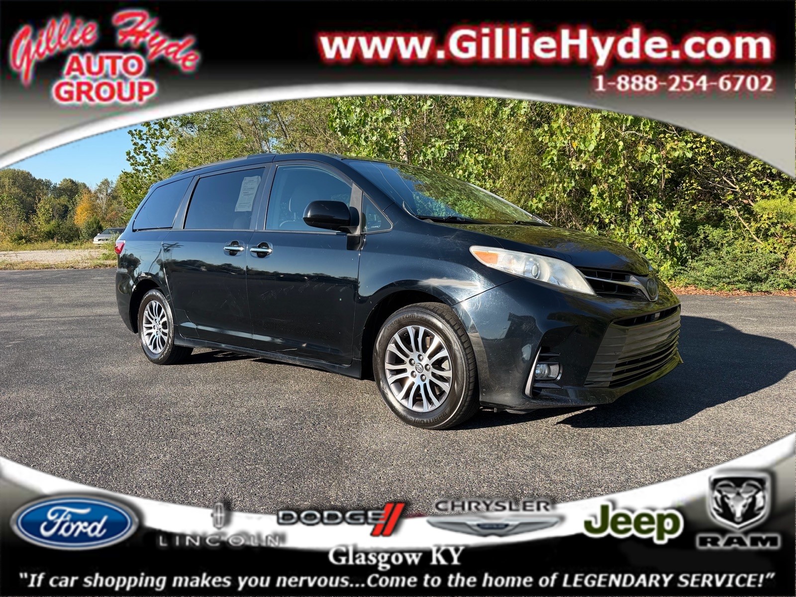 Used 2019 Toyota Sienna XLE 7-Passenger Van