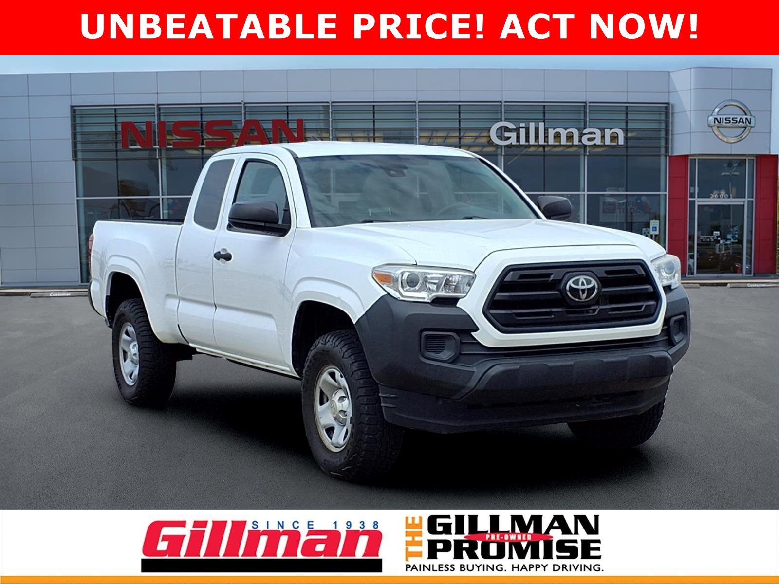 2019 Toyota Tacoma 4WD SR Extended Cab Pickup