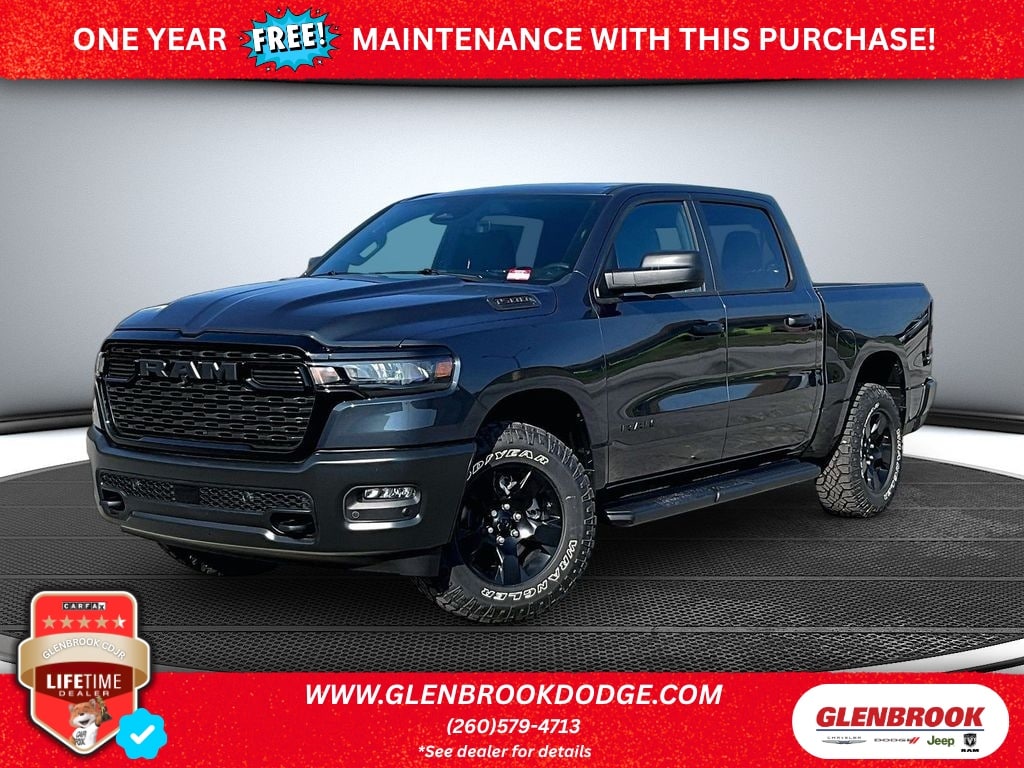 New 2026 Ram 1500 WARLOCK CREW CAB 4X4 5'7 BOX Pickup
