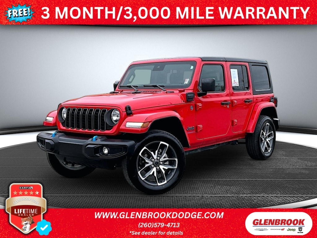 Certified 2024 Jeep Wrangler 4xe Sport S Sport Utility