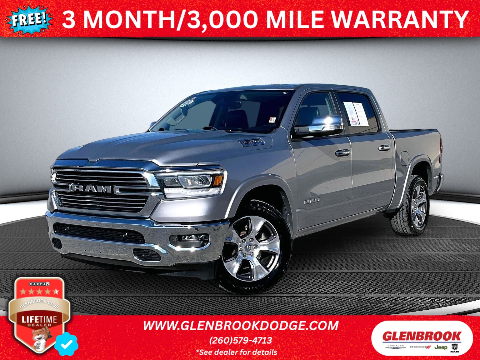 Used 2021 Ram 1500 Laramie Crew Cab
