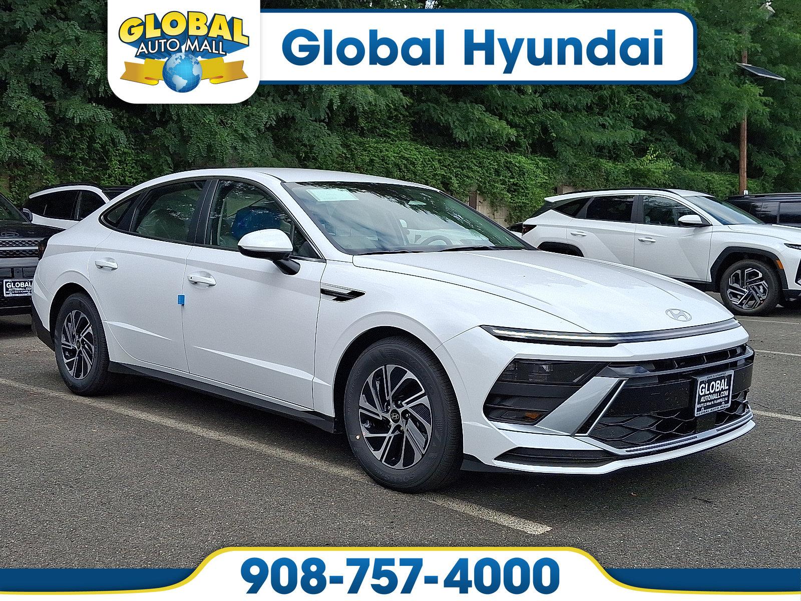 2026 Hyundai Sonata Hybrid Blue Sedan