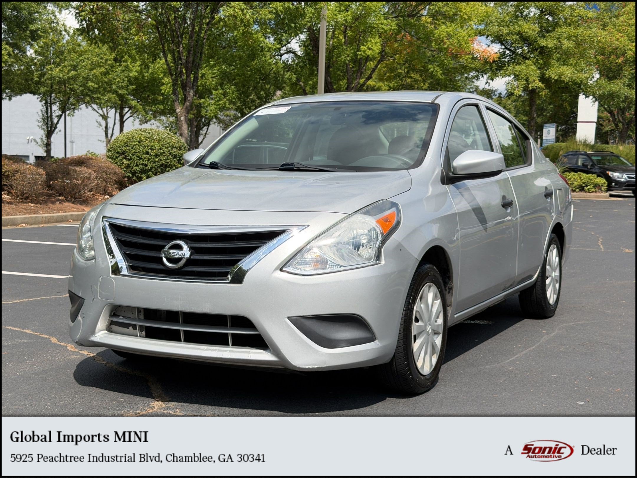 2017 Nissan Versa 1.6 S+ Sedan