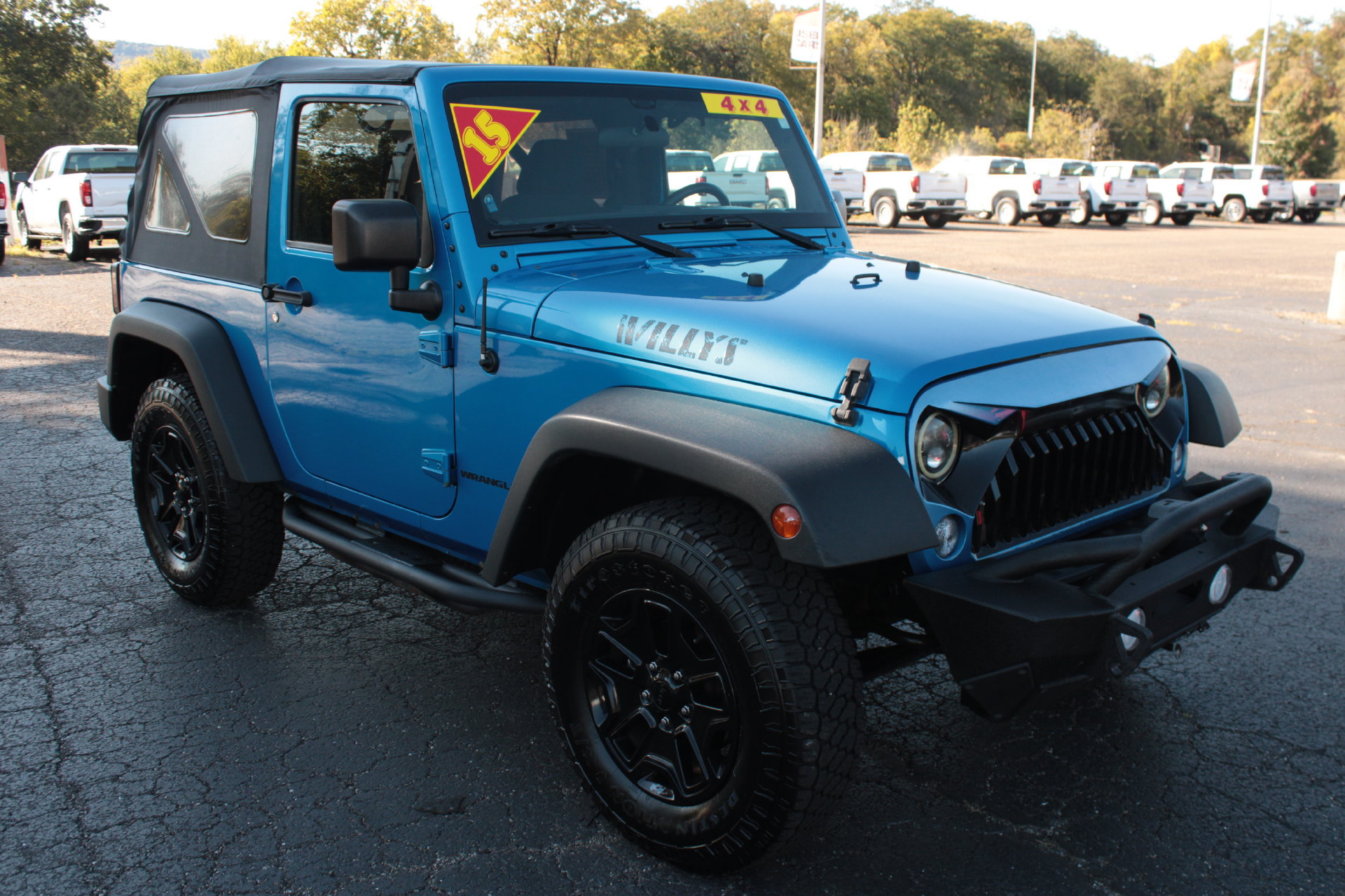 Used 2015 Jeep Wrangler Willys Wheeler SUV