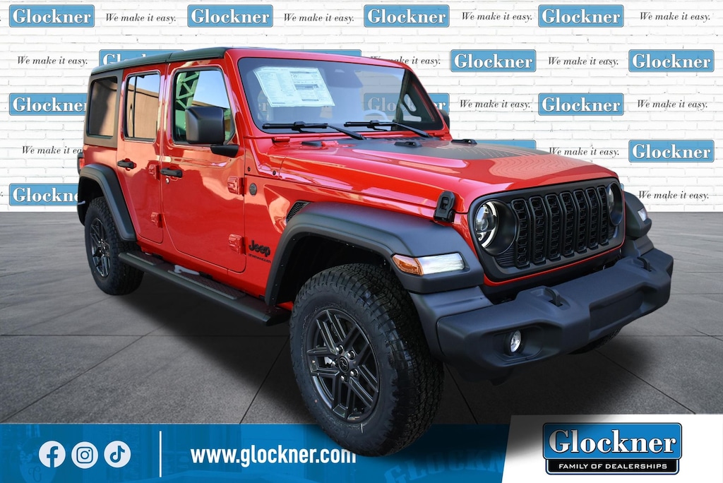 New 2026 Jeep Wrangler 4-DOOR SPORT S Sport Utility