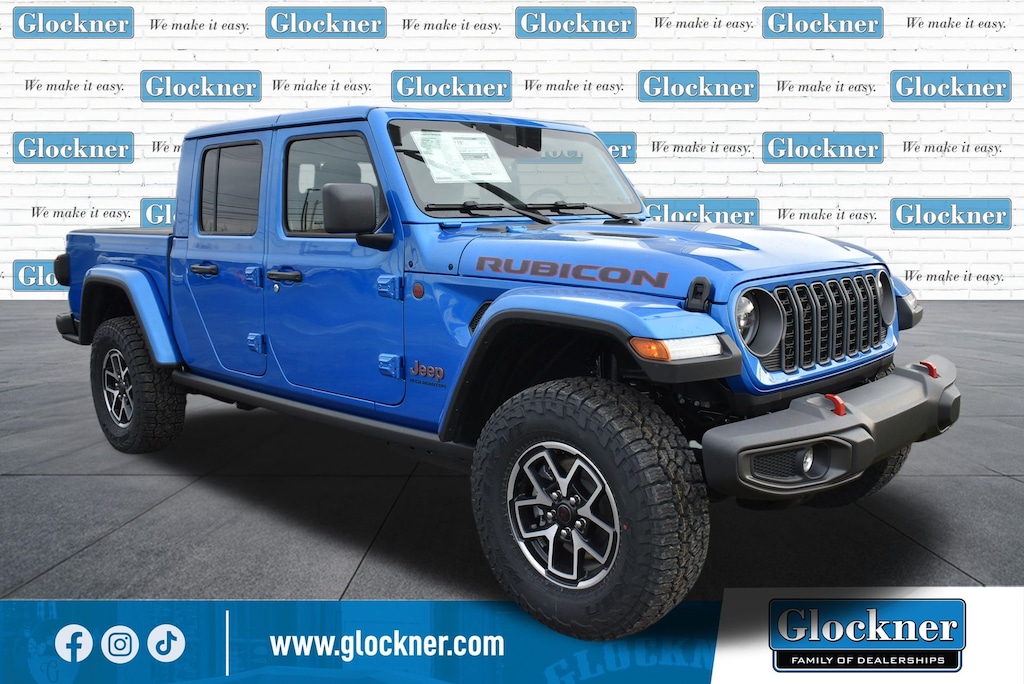 New 2026 Jeep Gladiator RUBICON 4X4 Pickup