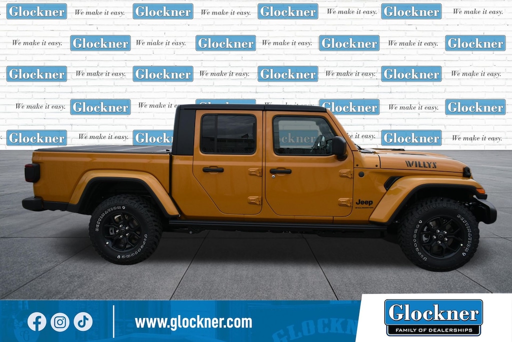 New 2026 Jeep Gladiator WILLYS 4X4 Pickup