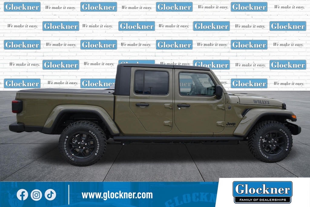 New 2026 Jeep Gladiator WILLYS 4X4 Pickup