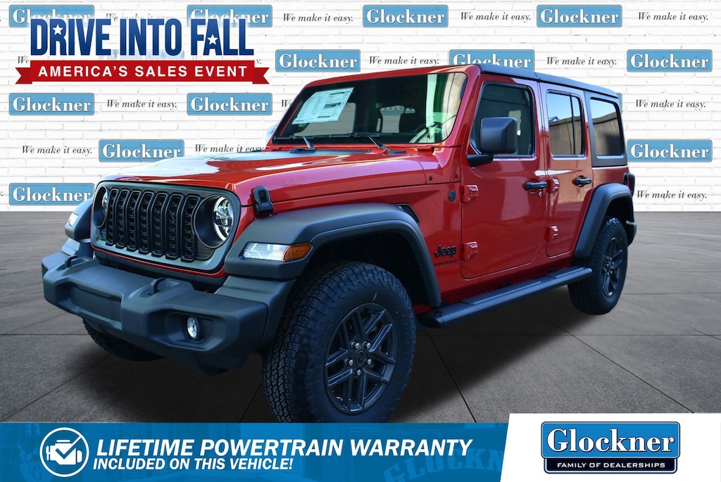 New 2026 Jeep Wrangler 4-DOOR SPORT S Sport Utility