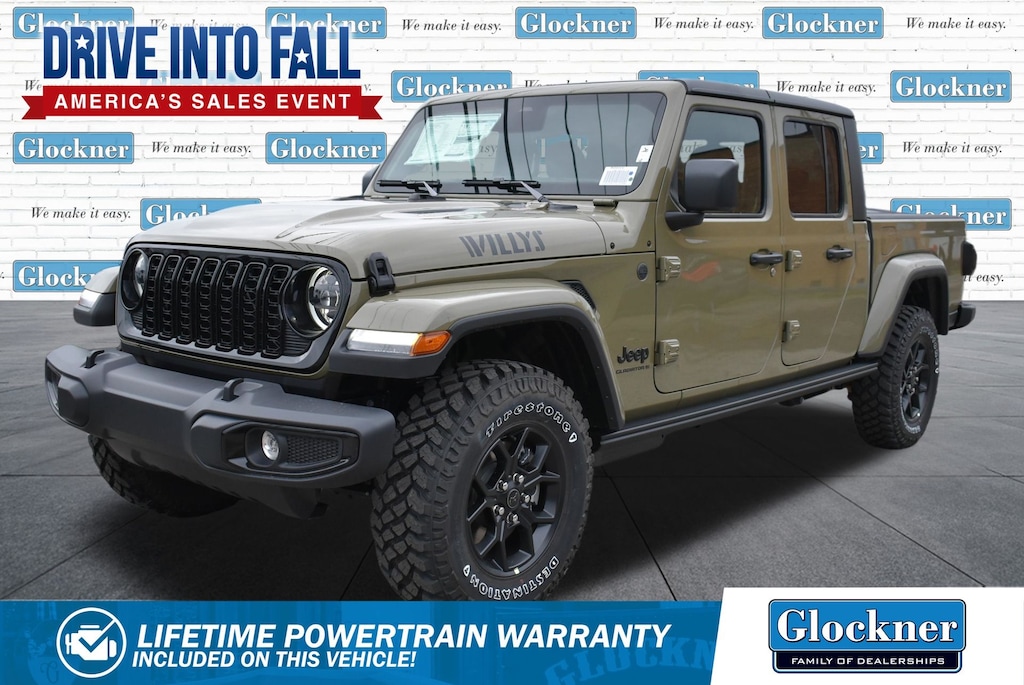 New 2026 Jeep Gladiator WILLYS 4X4 Pickup