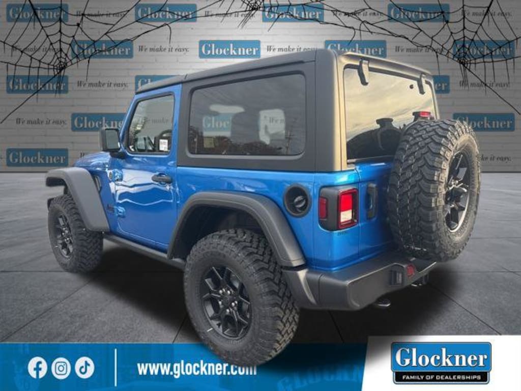 New 2026 Jeep Wrangler 2-DOOR WILLYS Sport Utility