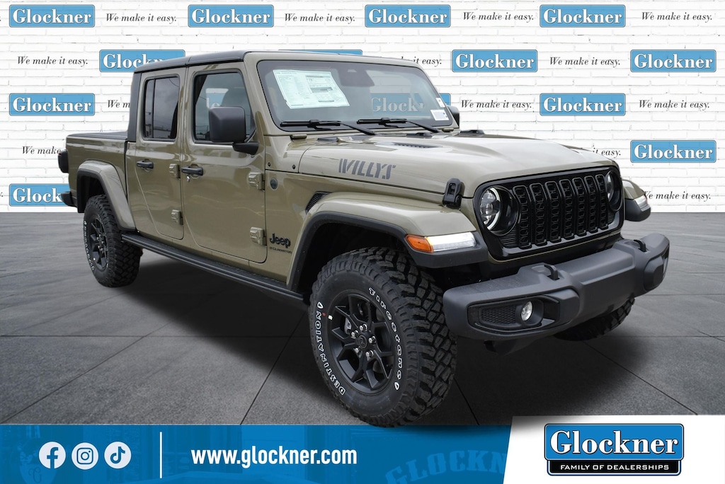 New 2026 Jeep Gladiator WILLYS 4X4 Pickup