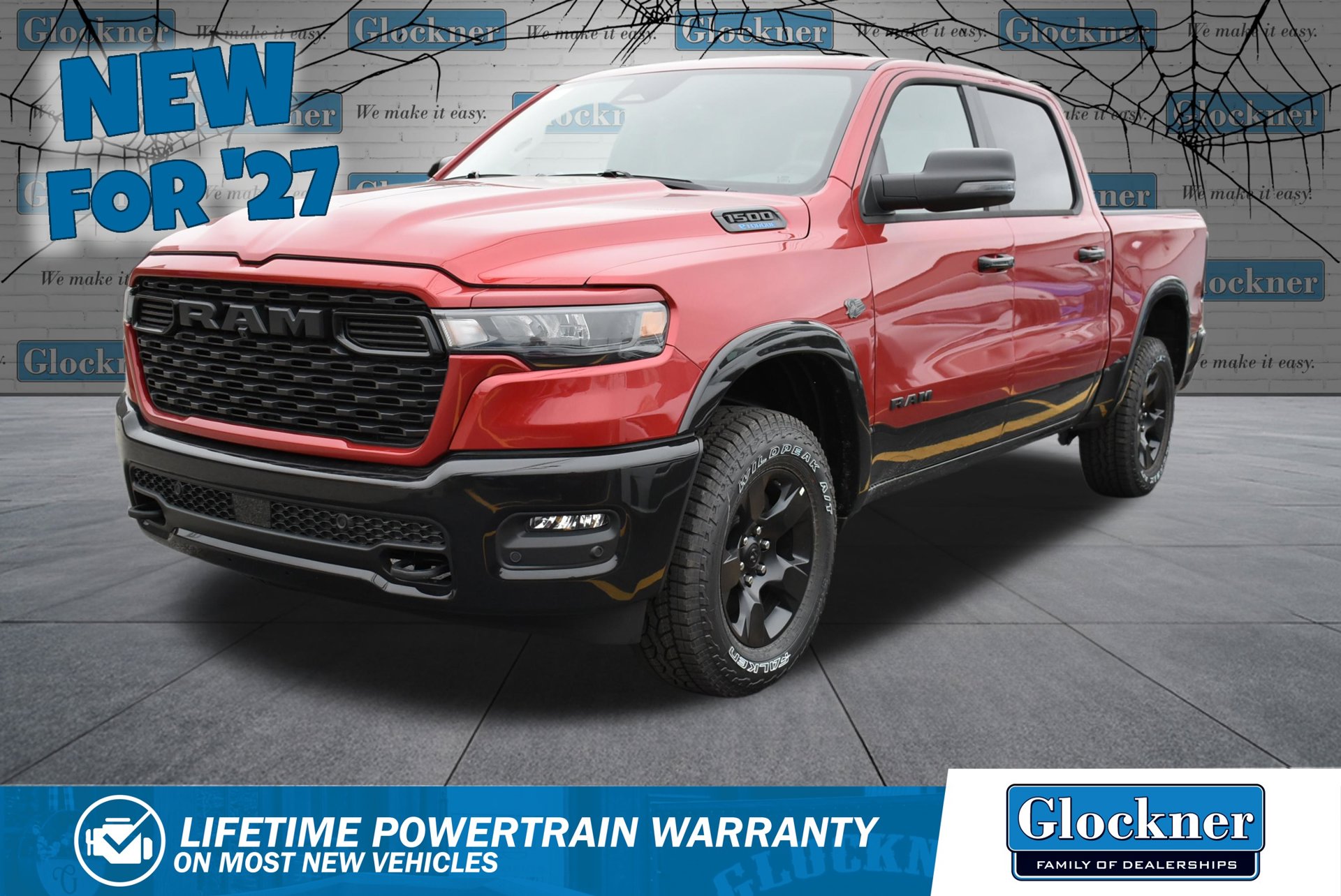 New 2027 Ram 1500 BIG HORN CREW CAB 4X4 5'7 BOX Pickup