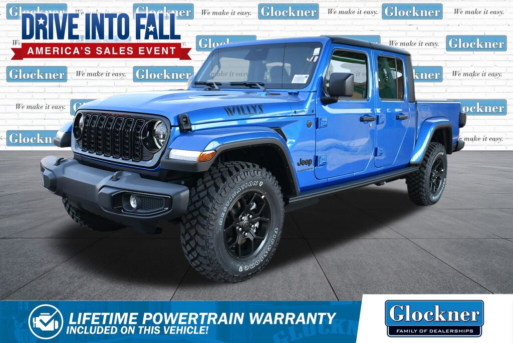 New 2026 Jeep Gladiator WILLYS 4X4 Pickup