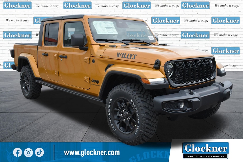 New 2026 Jeep Gladiator WILLYS 4X4 Pickup