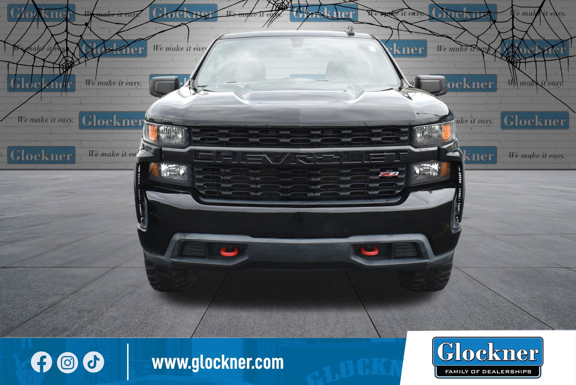 Used 2019 Chevrolet Silverado 1500 Custom Trail Boss Truck Crew Cab