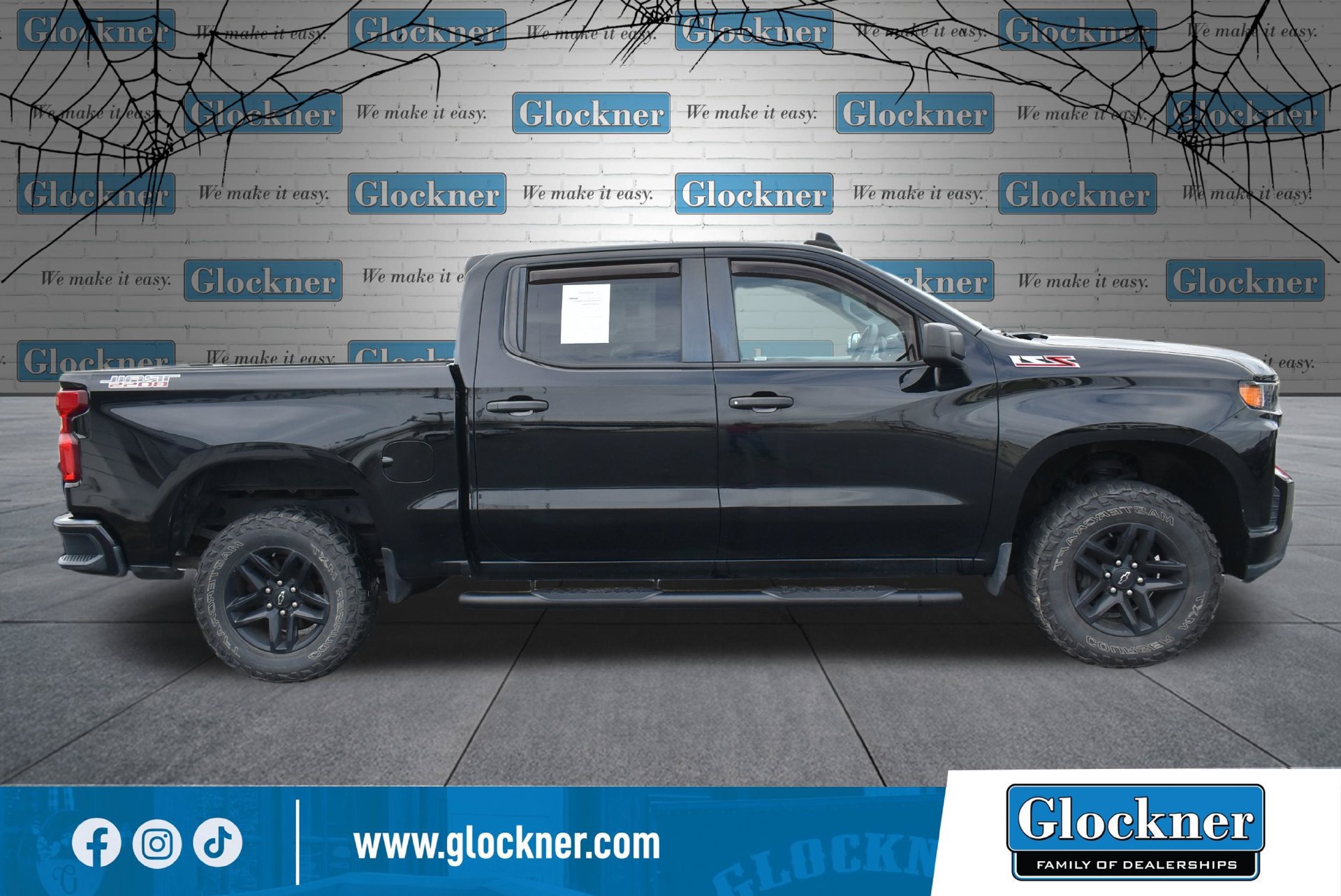 Used 2019 Chevrolet Silverado 1500 Custom Trail Boss Truck Crew Cab