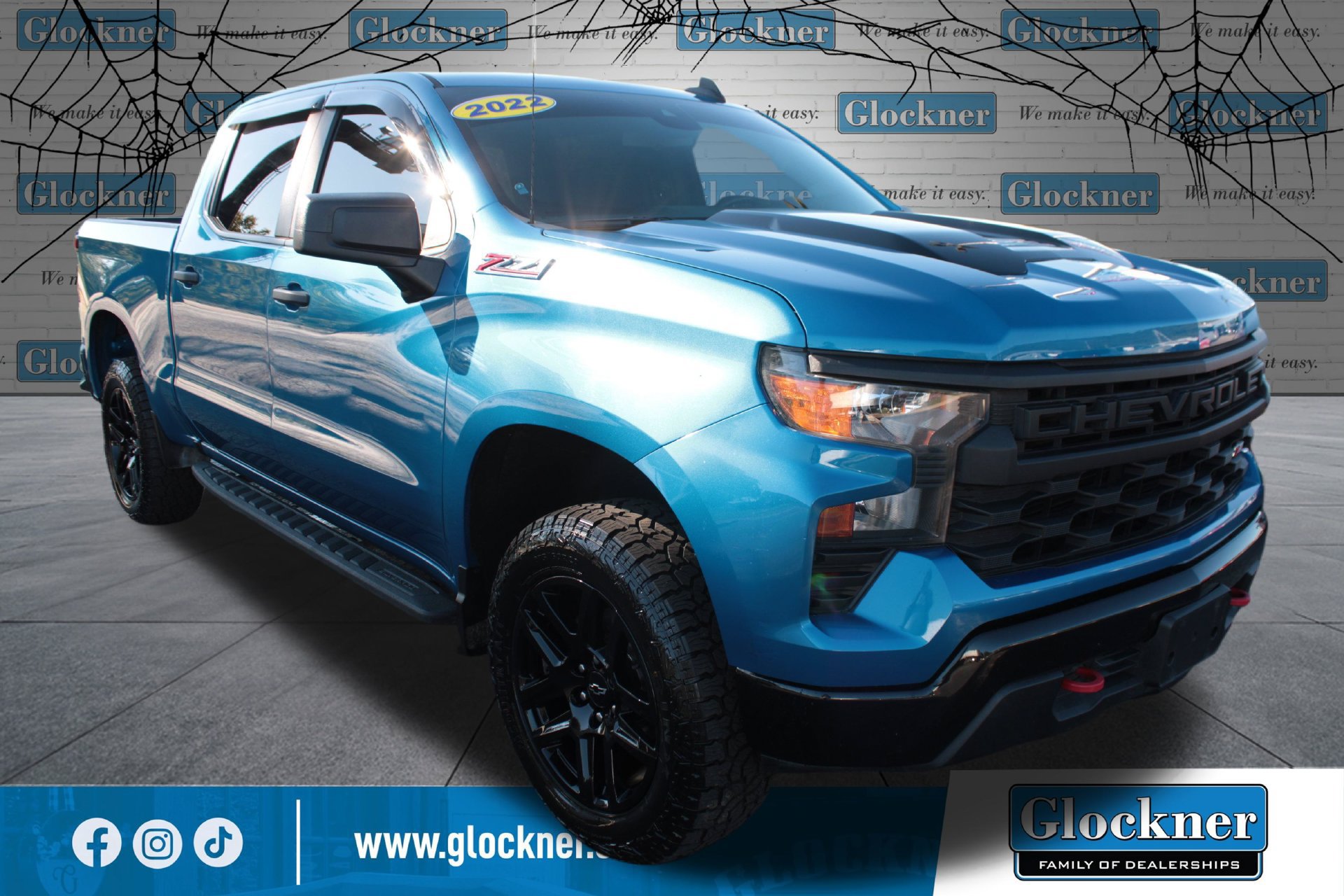 Used 2022 Chevrolet Silverado 1500 Custom Trail Boss Truck Crew Cab