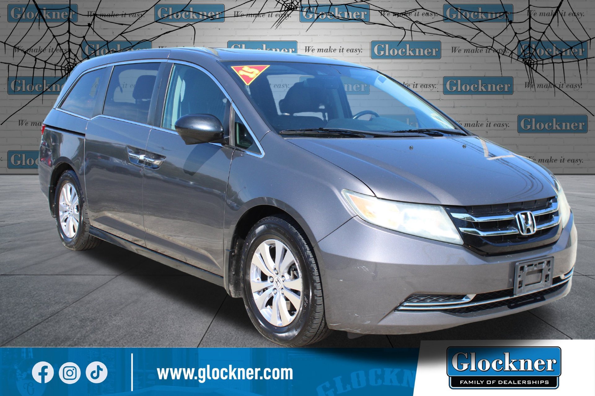 Used 2015 Honda Odyssey EX-L Van