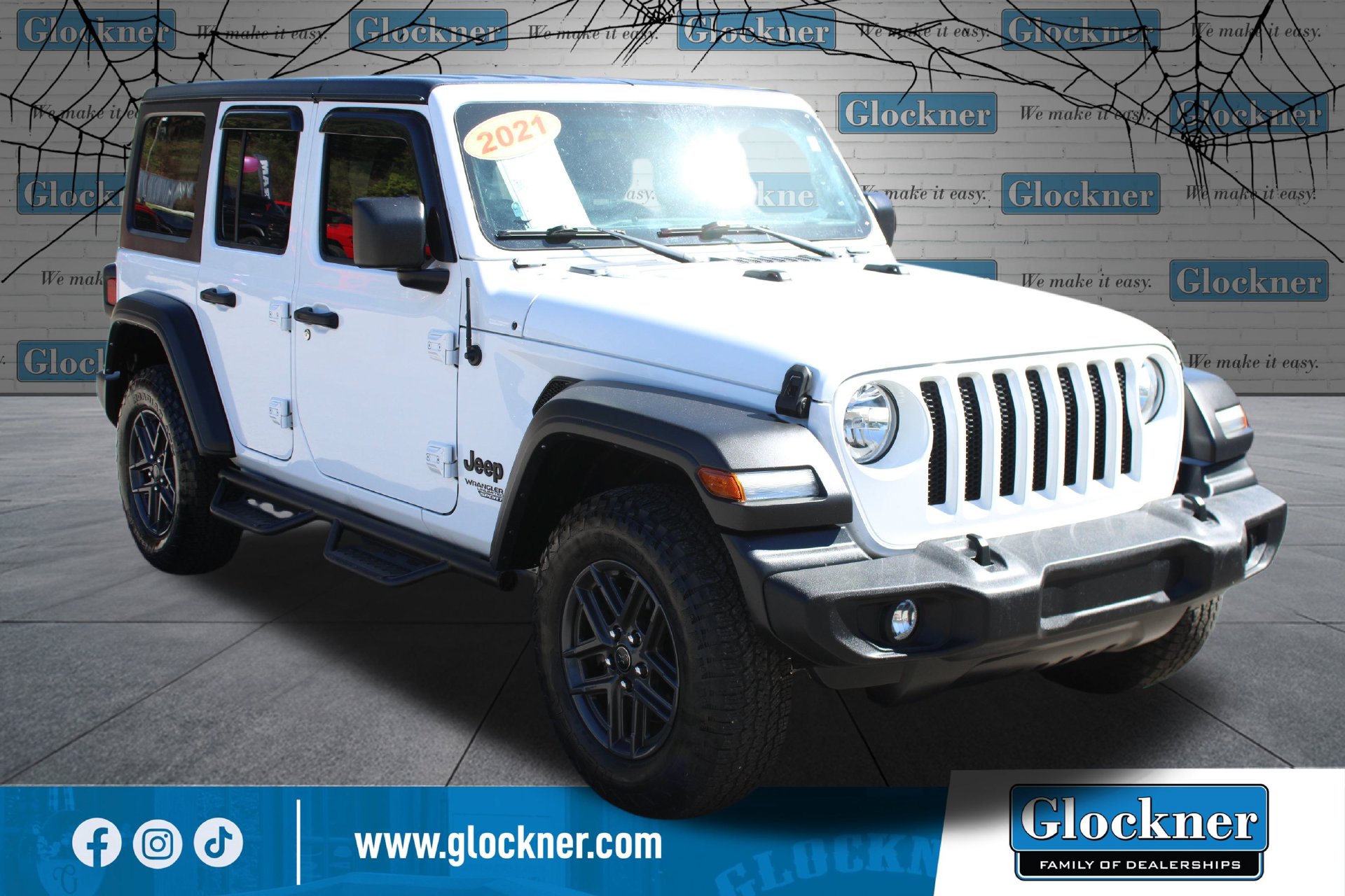 Used 2021 Jeep Wrangler Unlimited Sport S SUV