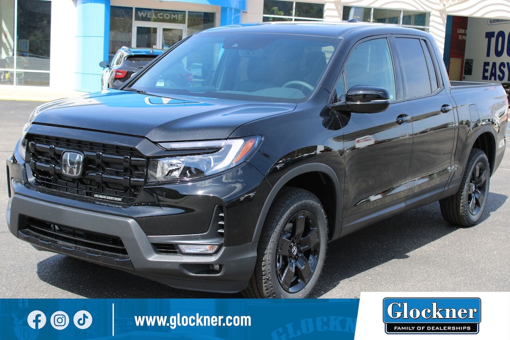 New 2026 Honda Ridgeline Black Edition Truck Crew Cab