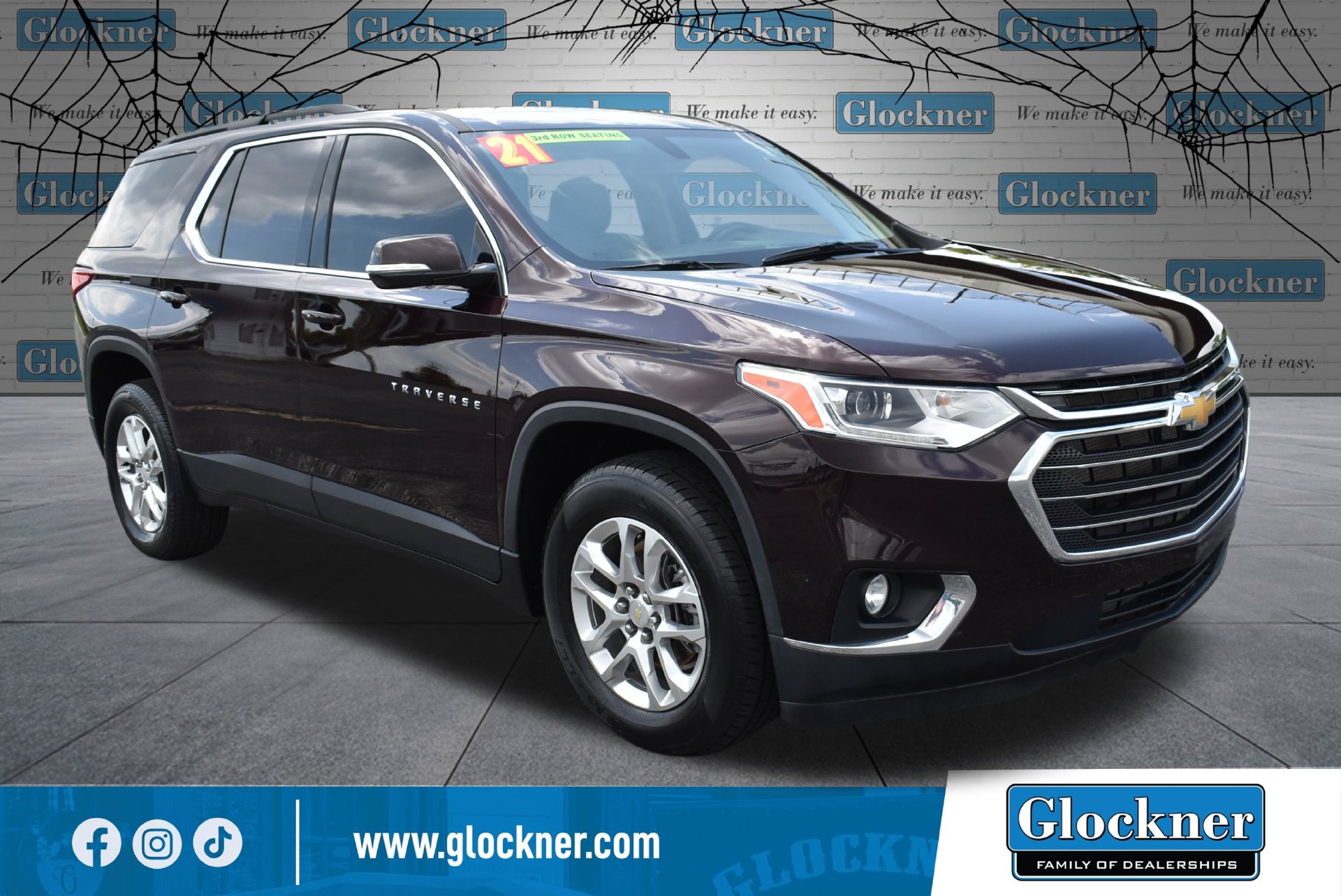 Used 2021 Chevrolet Traverse LT SUV