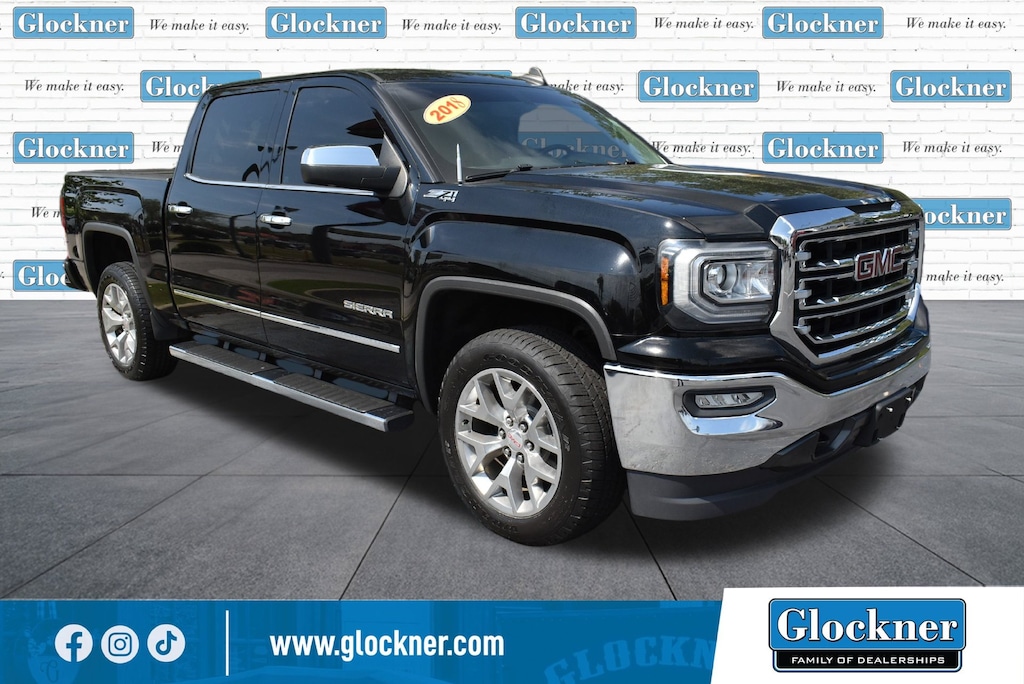 Used 2018 GMC Sierra 1500 SLT Truck Crew Cab