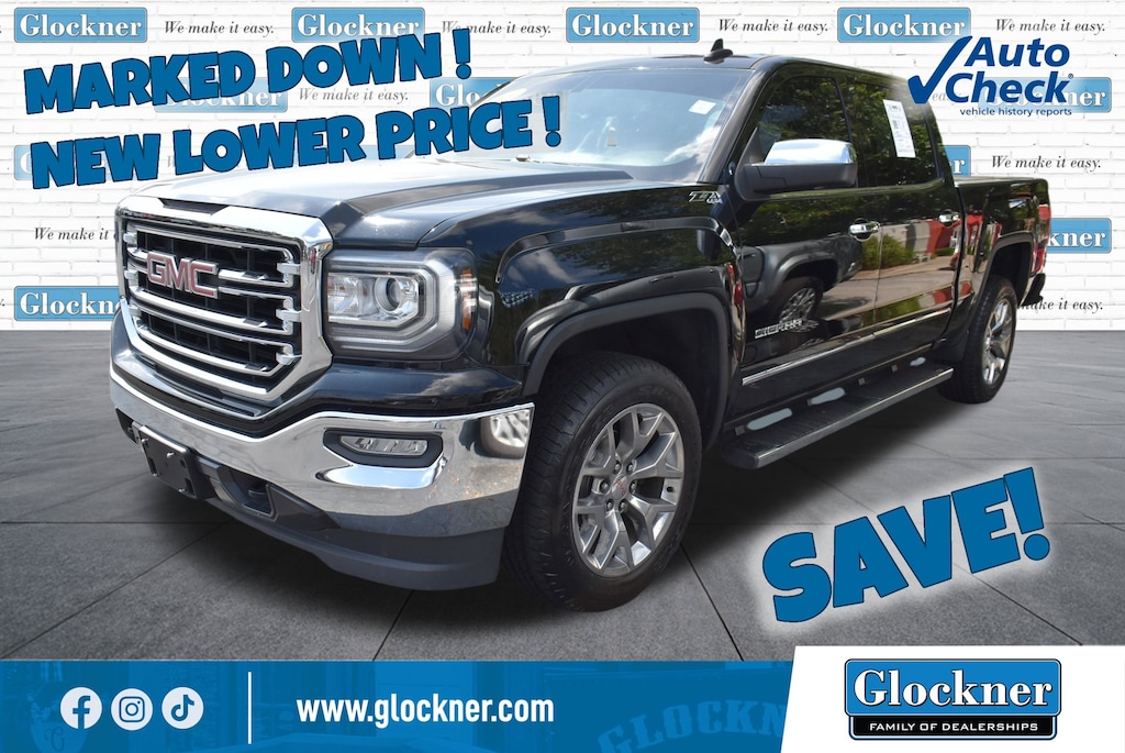 Used 2018 GMC Sierra 1500 SLT Truck Crew Cab