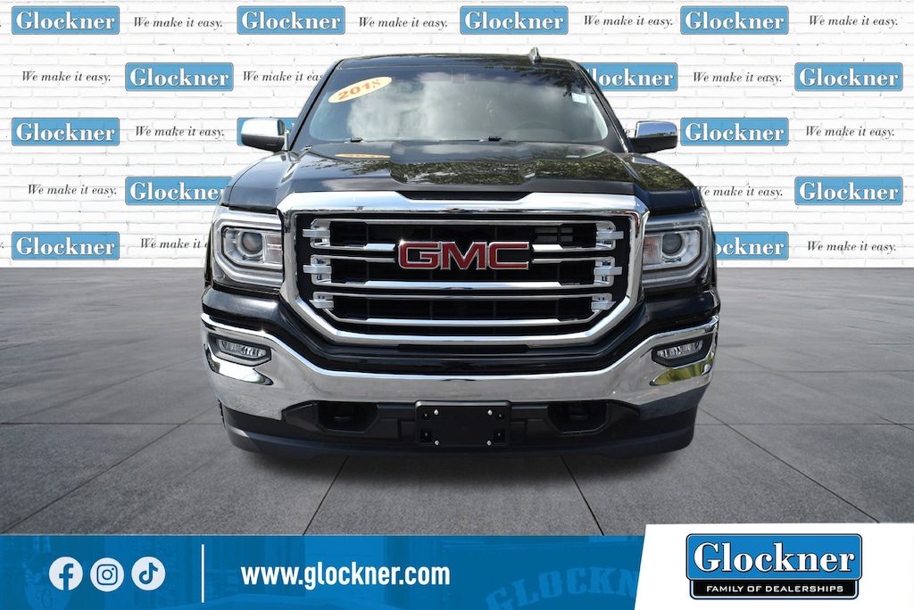 Used 2018 GMC Sierra 1500 SLT Truck Crew Cab