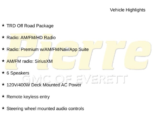 Used 2020 Toyota Tacoma TRD Off-Road Truck Double Cab