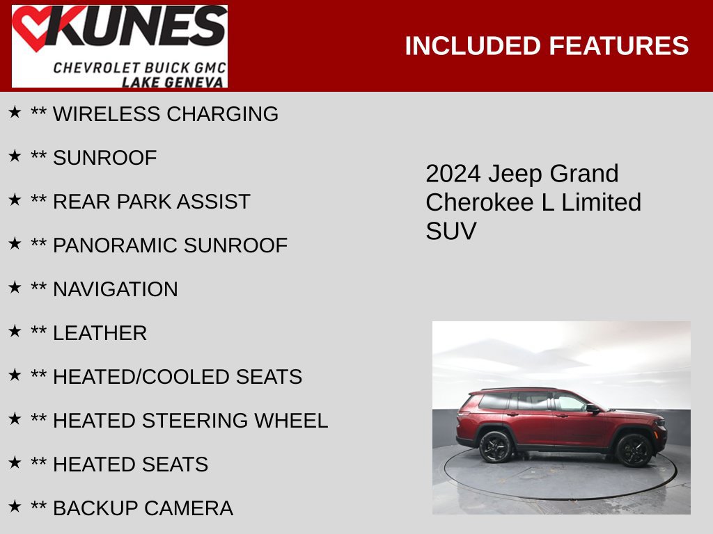 Used 2024 Jeep Grand Cherokee L Limited