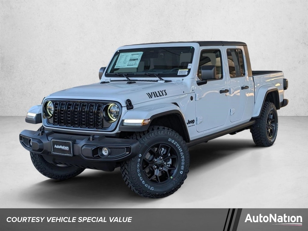 New 2026 Jeep Gladiator Willys Truck Crew Cab