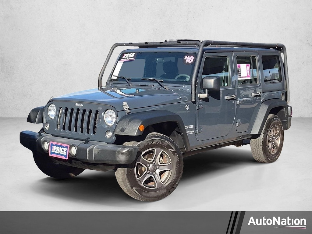 Used 2018 Jeep Wrangler Sport Sport Utility