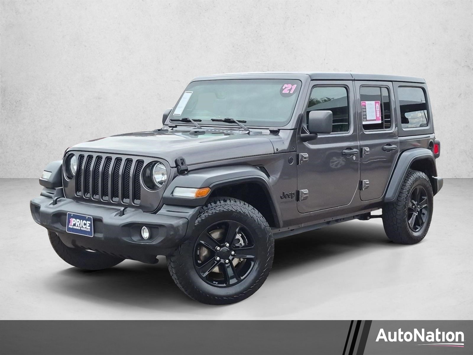Used 2021 Jeep Wrangler Unlimited Sport Altitude Sport Utility