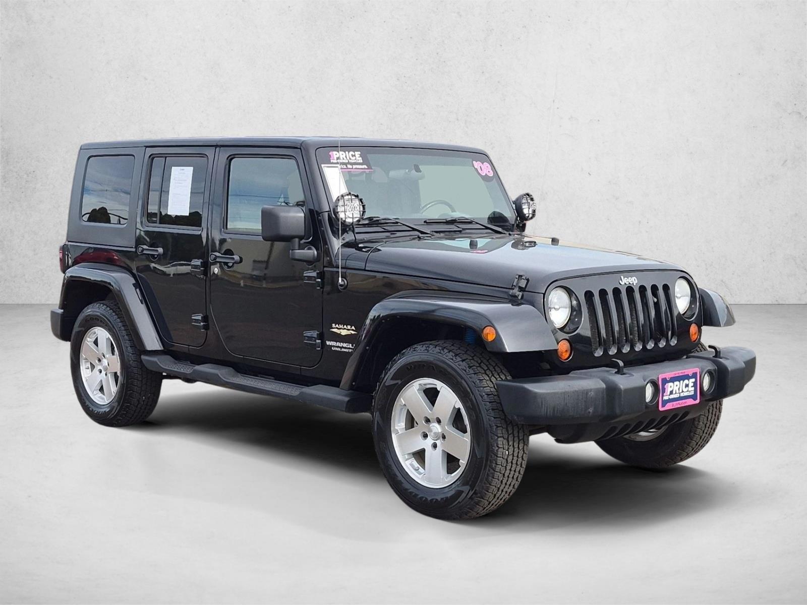 Used 2008 Jeep Wrangler Unlimited Sahara Sport Utility