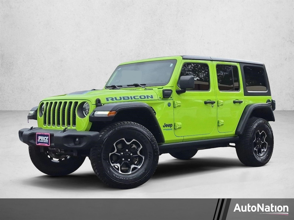 Used 2021 Jeep Wrangler 4xe Unlimited Rubicon Sport Utility