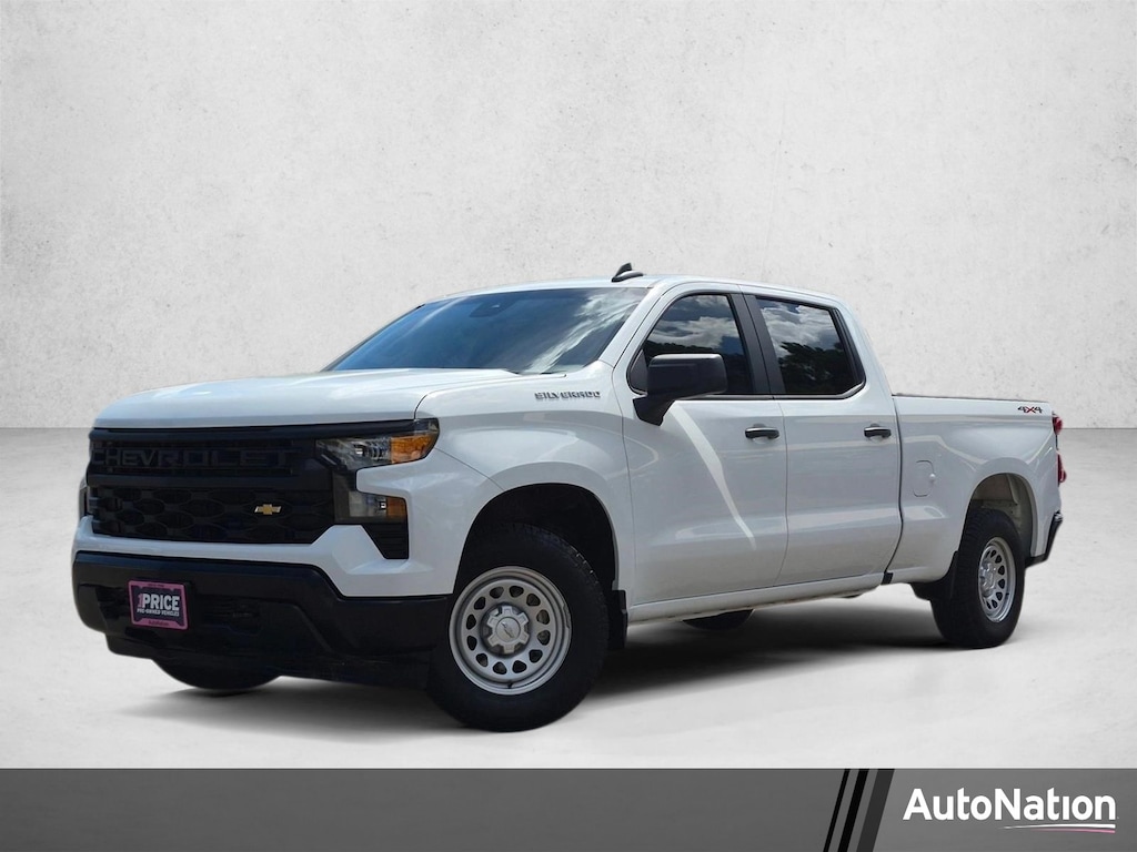 Used 2023 Chevrolet Silverado 1500 Work Truck Crew Cab Pickup