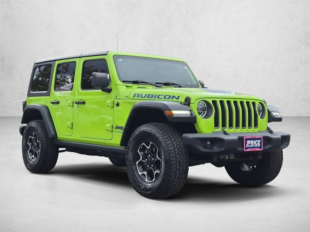 Used 2021 Jeep Wrangler 4xe Unlimited Rubicon Sport Utility