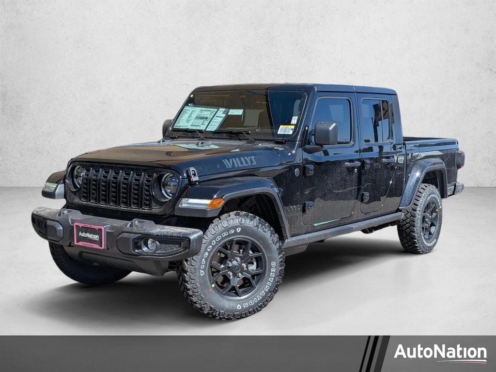 New 2026 Jeep Gladiator Willys Truck Crew Cab