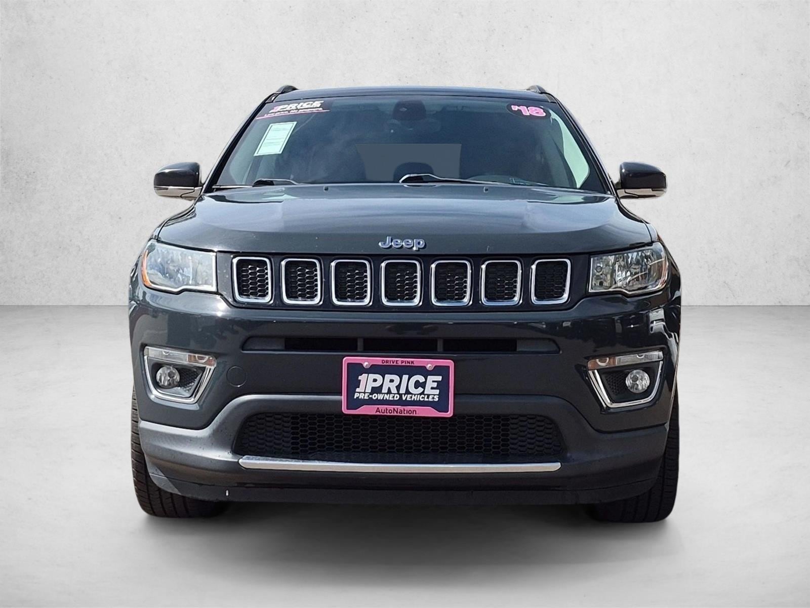 Used 2018 Jeep Compass Limited with VIN 3C4NJCCB2JT233531 for sale in Golden, CO