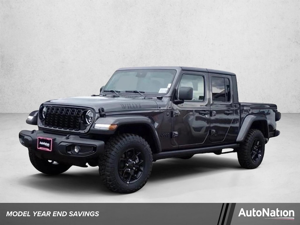 New 2025 Jeep Gladiator Willys Truck Crew Cab