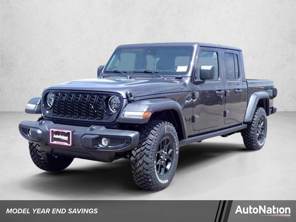 New 2025 Jeep Gladiator Willys Truck Crew Cab