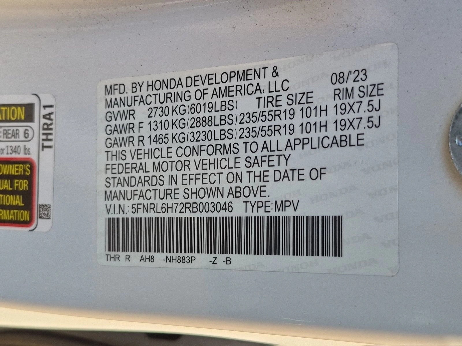 2024 Honda Odyssey SPORT - Photo 26