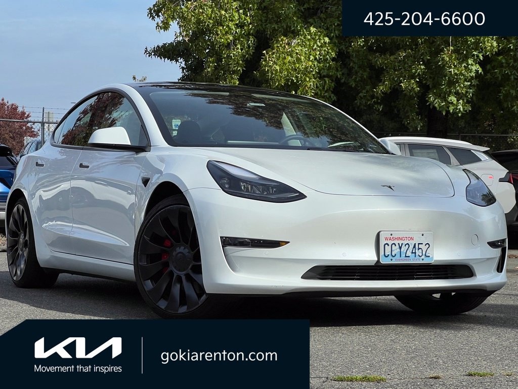 Used 2022 Tesla Model 3 Performance Sedan