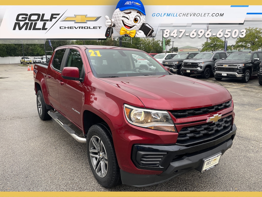 Used 2021 Chevrolet Colorado 4WD Work Truck Truck