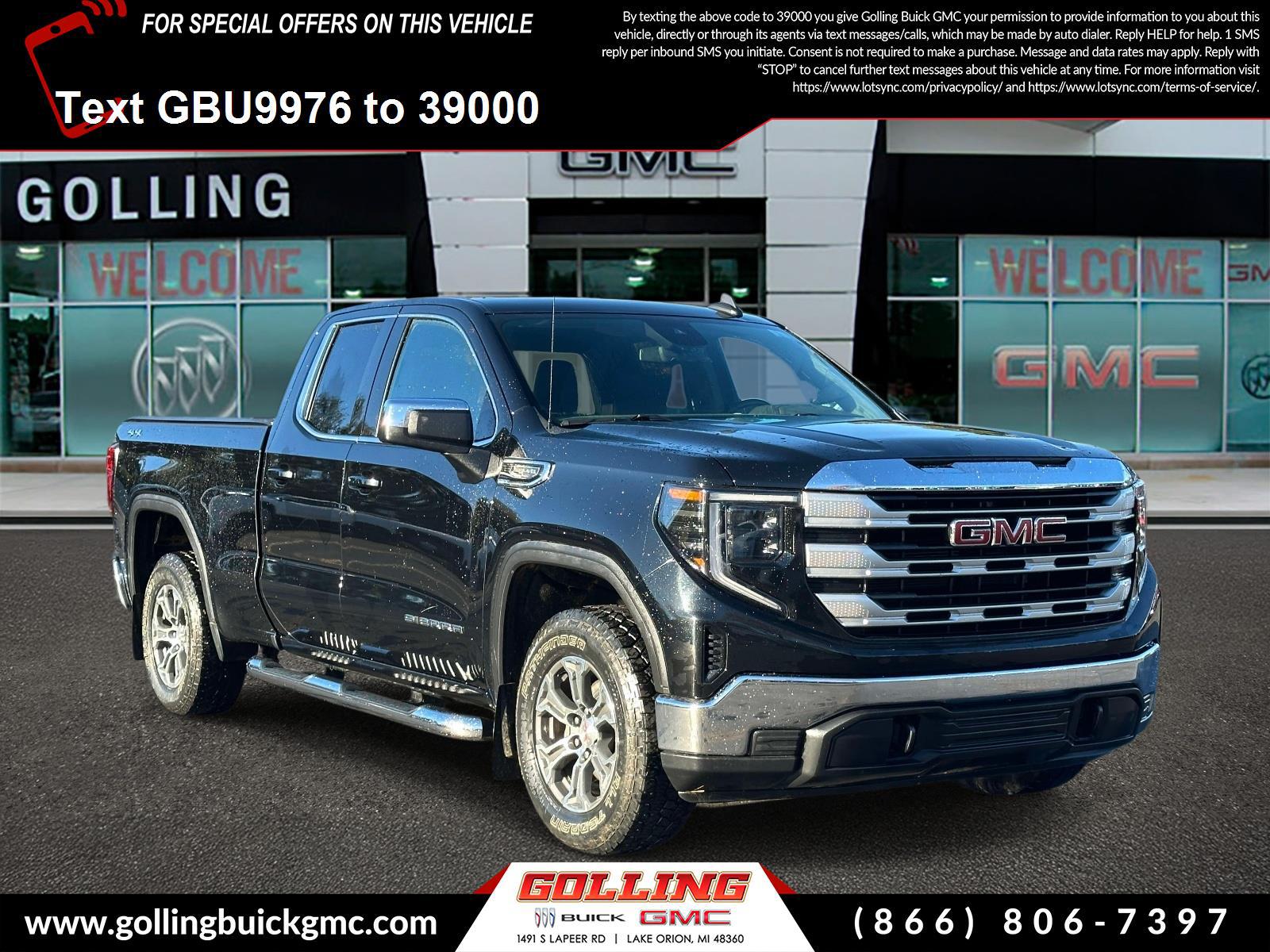 Used 2023 GMC Sierra 1500 SLE Truck Double Cab
