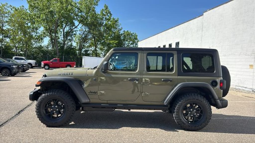 New 2026 Jeep Wrangler 4-DOOR WILLYS Sport Utility