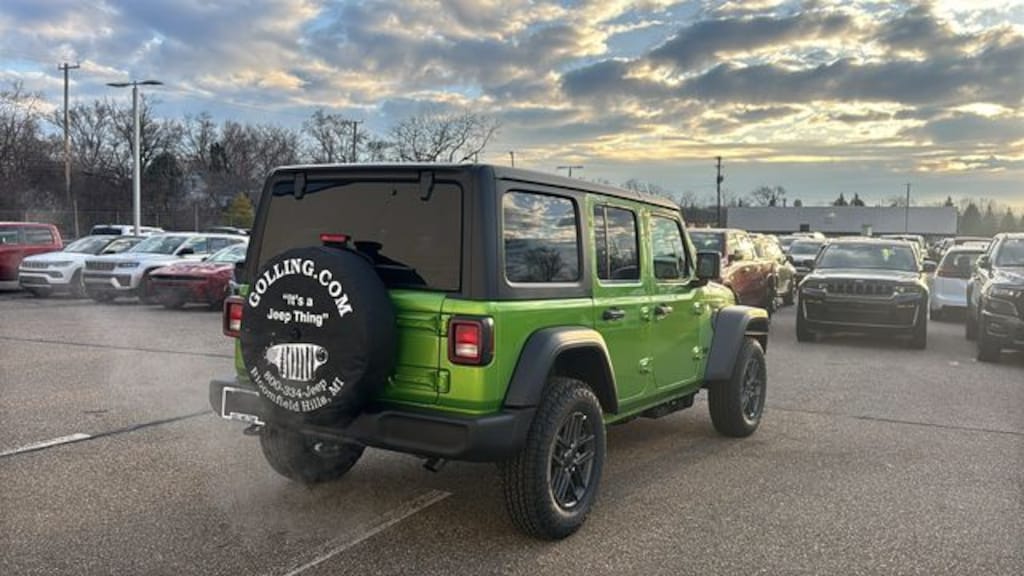 New 2026 Jeep Wrangler 4-DOOR SPORT S Sport Utility