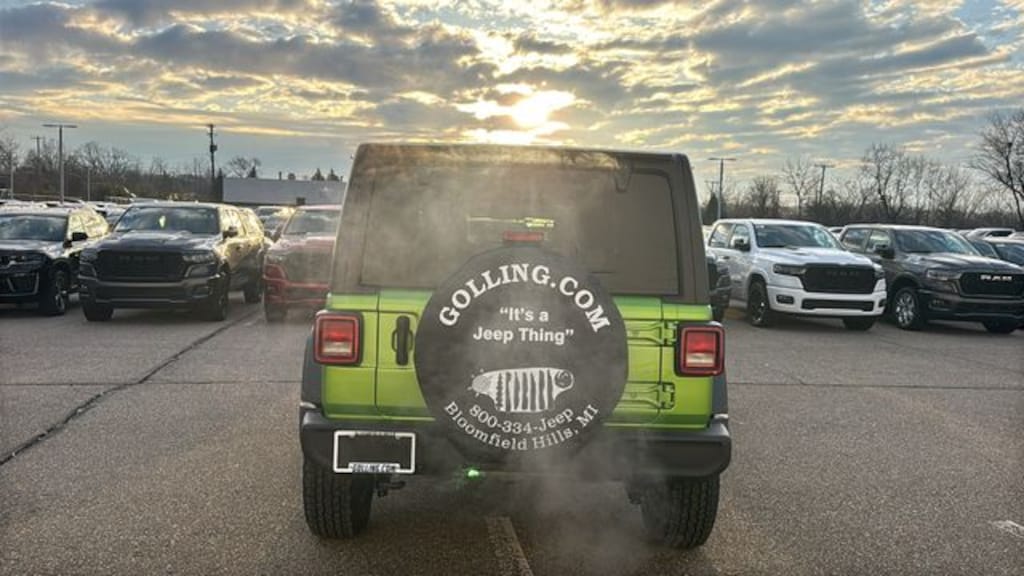 New 2026 Jeep Wrangler 4-DOOR SPORT S Sport Utility