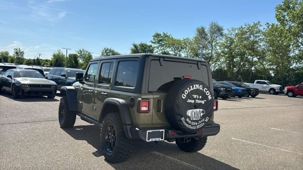 New 2026 Jeep Wrangler 4-DOOR WILLYS Sport Utility